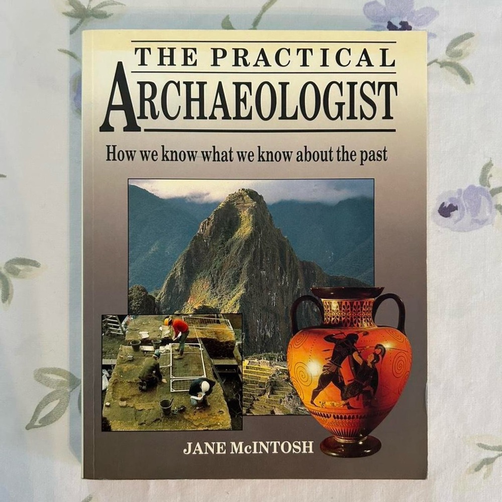 80s Vintage Historical Civilization Academia  The Practical Archaeologist Book